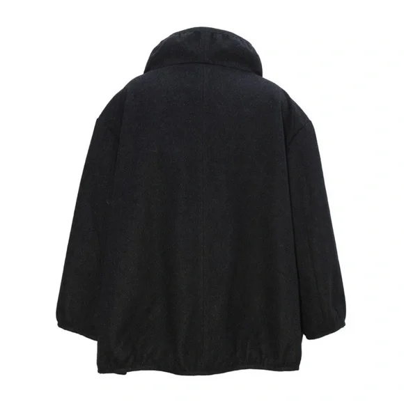 Chloé size 38 large 100% wool coat - Picture 3 of 4